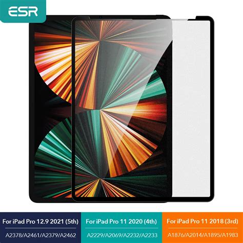 Esr For Ipad Pro 12 9 2021 2020 Pro 11 Magnetic Paper Feel Screen