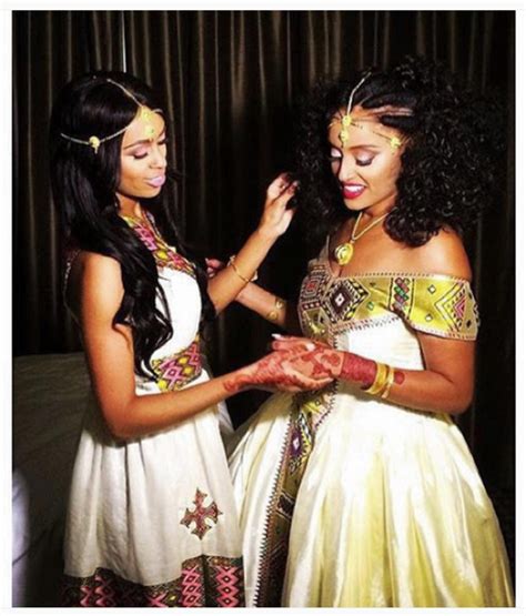 African Ethiopian Habesha Brides And Weddings Ethiopian Wedding Dress Ethiopian Dress