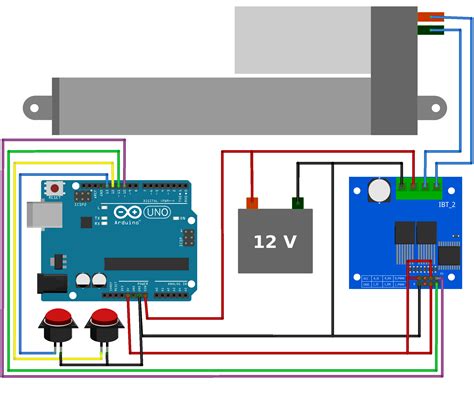 Push Button Control With Arduino Arduino Arduino Projects Linear