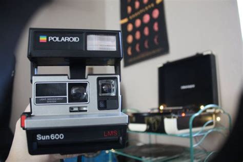 Vintage 1970s 1980s Polaroid Sun 600 Lms Camera Instant Etsy