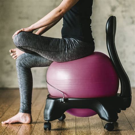 Tips in choosing a ball chair. Benefits of using Yoga Ball Chair for your Home or Office ...