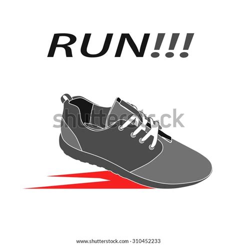 Running Shoes Vector Stock Vector Royalty Free 310452233 Shutterstock