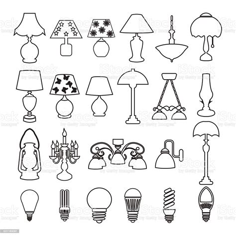 The Lighting Devices Illustration Stock Illustration Download Image