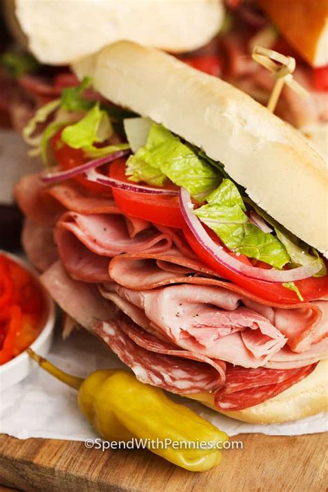 Best Italian Sub Sandwich Recipe Dandk Organizer