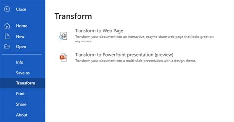 Microsoft Releases Feature To Convert Word Docs Into Powerpoint