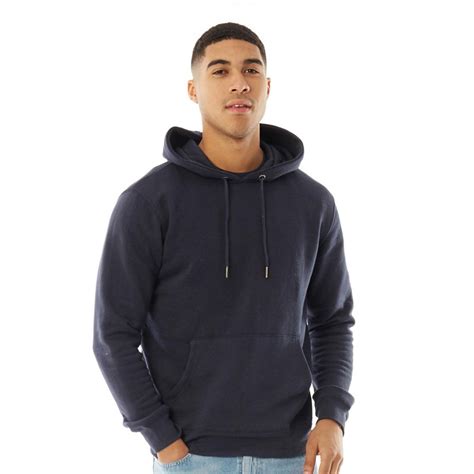 Buy Brave Soul Mens Clarence Hoody Dark Navy