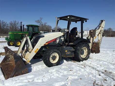 Terex 760b Backhoe Loader 4wd New Tires Extend A Hoe 2200 Hours