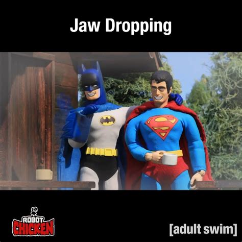 Robot Chicken Jaw Dropping Adult Swim Uk 🇬🇧 Batman Superman