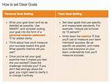Performance Review Goal Ideas Images