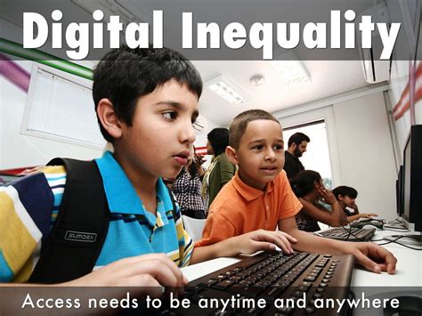 Digital Divide And Inequality By Cassiedavenport