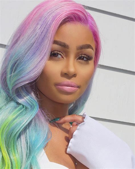 Blac chyna is not worried about people's opinions on how she chooses to style her baby daughter's hair. Blac Chyna Wears a Rainbow Wig and Slays in Her Latest ...