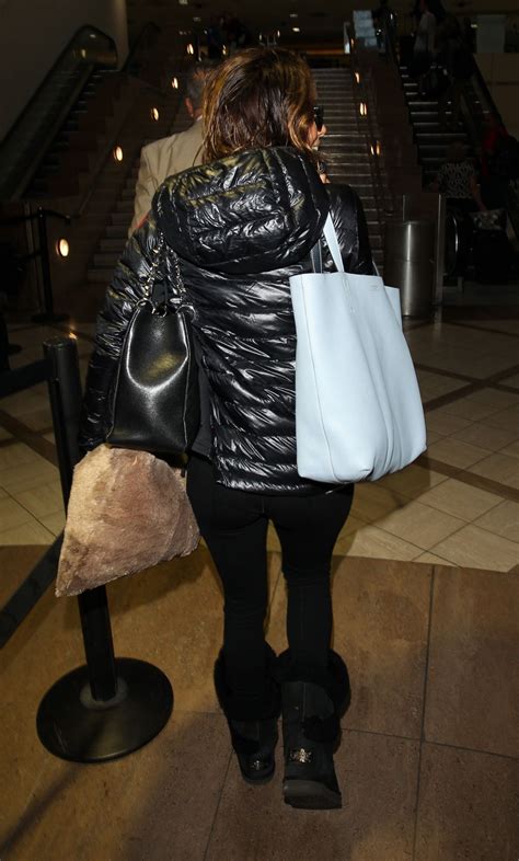 Eva Longoria Arrives At Lax Airport In Los Angeles Hawtcelebs