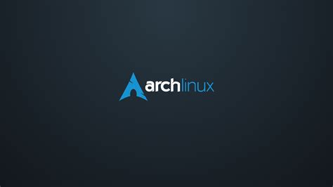 Arch Linux Logo Simple Background Wallpaper Resolution1920x1080 Id