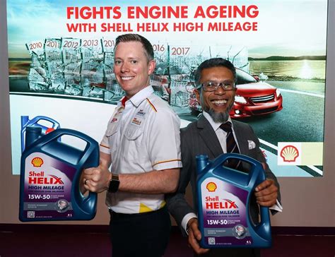 Shell Malaysia Launches Helix For High Mileage Engines My