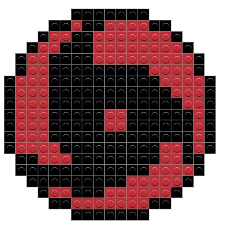 Itachis Sharingan Pixel Art Easy Pixel Art Pixel Art Grid