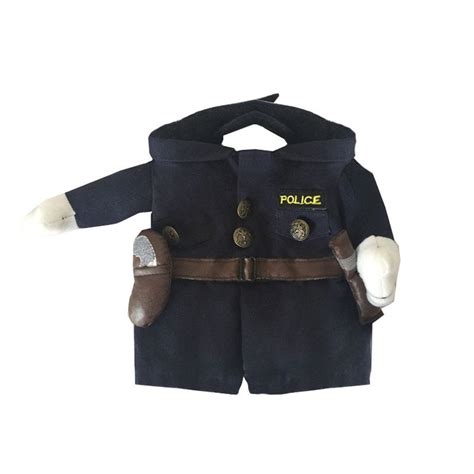 Nacoco Pet Policeman Costumes Dog And Cat Halloween Suits Large You