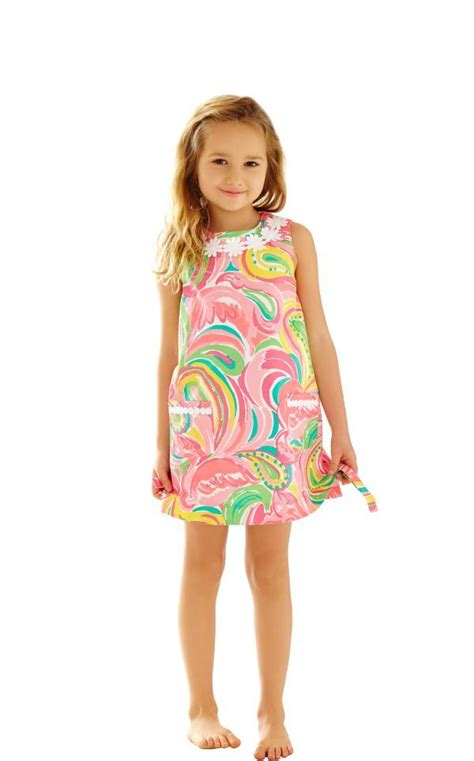 Girls Little Lilly Classic Shift Dress Lilly Pulitzer Girl Outfits