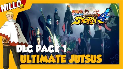 Naruto Ninja Storm Dlc Pack Todos Os Ultimate Jutsus All Ultimates Dlc Pack Nillo