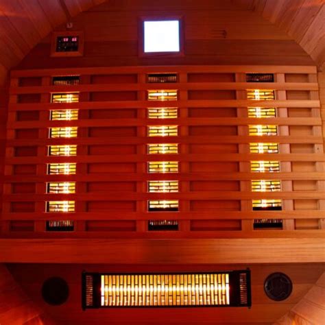 Infrared Outdoor Sauna Model Seattle Nordkap Living