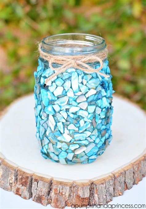 How To Make Beach Inspired Mason Jar Diy And Crafts Handimania Weddbook