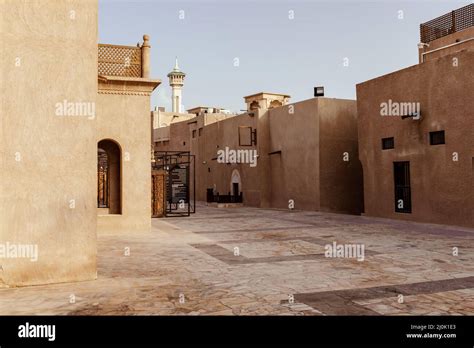 Al Seef Traditional Historical District Arabic Architecture Dubai