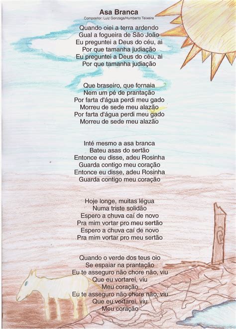 Atividade Com A Musica Asa Branca