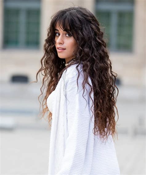 Long Curly Hair With Bangs The Ultimate Haircare Routine Beauty