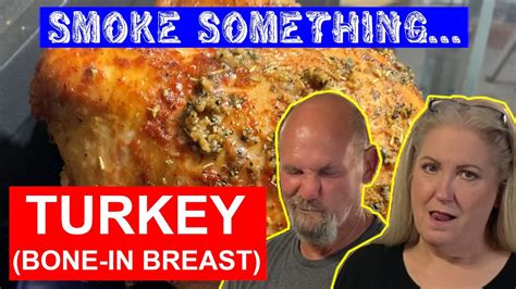 how to smoke a turkey breast for the holidays on a traeger bbq teacher video tutorials