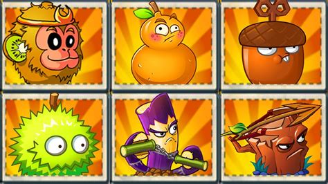 All Premium Plants Power Up In Plants Vs Zombies 2