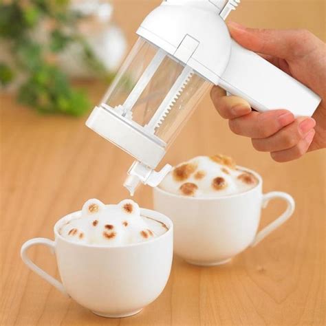 輕鬆在咖啡上做出3d立體拉花 3d Latte Art Maker Awa Taccino 大丈夫週記486部落格