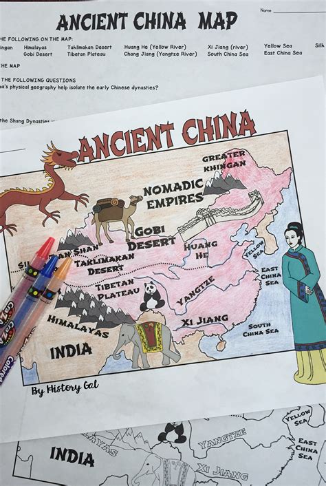 Ancient China Worksheet