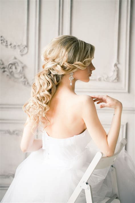 Half Up Half Down Wedding Hairstyles Beauty Haircut Home Of Reverasite