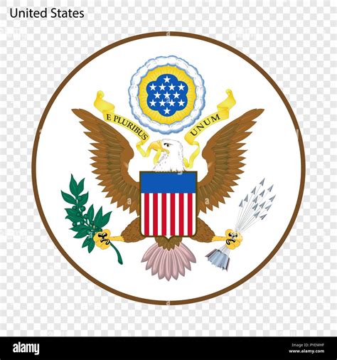 Symbol Of United States National Emblem Stock Vector Image And Art Alamy