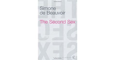 The Second Sex By Simone De Beauvoir