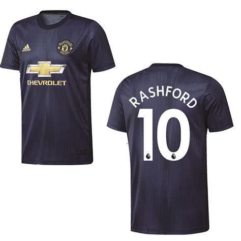 The new manchester united third kit, according to adidas, will be an absolute modern classic. MANCHESTER UNITED Trikot 3rd Kinder 2018 / 2019 - RASHFORD ...