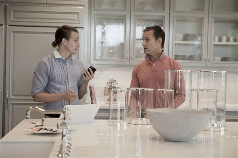 Ross Cassidy And Jeffrey Alan Marks Talking Shop In The Kitchen Of A
