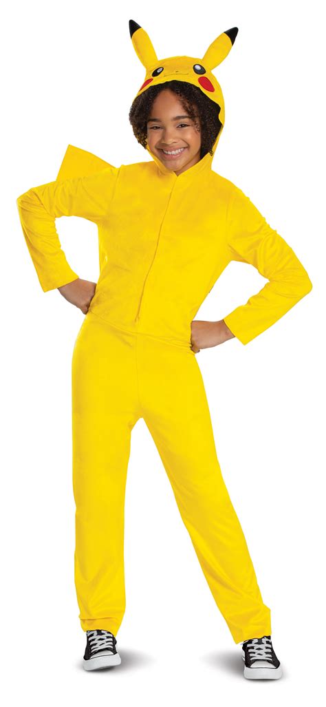 Pokémon Child Classic Pikachu Unisex Jumpsuit Halloween Costume