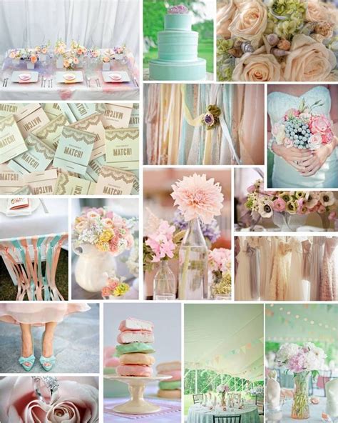 Pretty Pastel Wedding Ideas Pastel Wedding Wedding Themes Spring