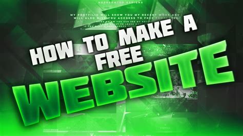 Get a custom domain name from yola or use one you already own. How To Make Your Own Website for FREE With Custom Free Domain! 2016 - YouTube