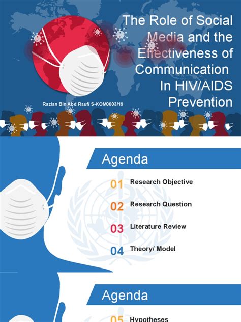 Hiv Aids Powerpoint Templates Pdf Hivaids Social Media