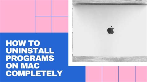 How To Uninstall Programs On Mac Completely Youtube