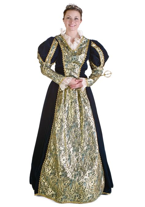 queen costume or lady in waiting