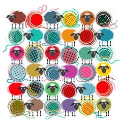 ✓ free for commercial use ✓ high quality images. Sewing Knits with Needles and Thimble Composition Vector Image