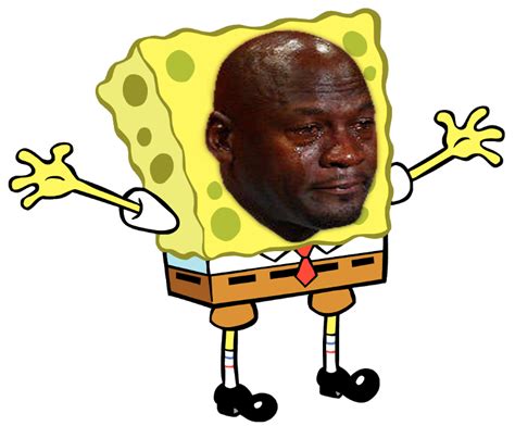 Sad Spongebob Meme Transparent Imagesee