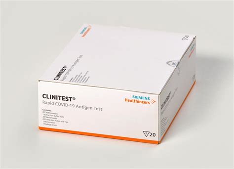 Covid 19 Antigen Self Test From Siemens Healthineers Receives Special