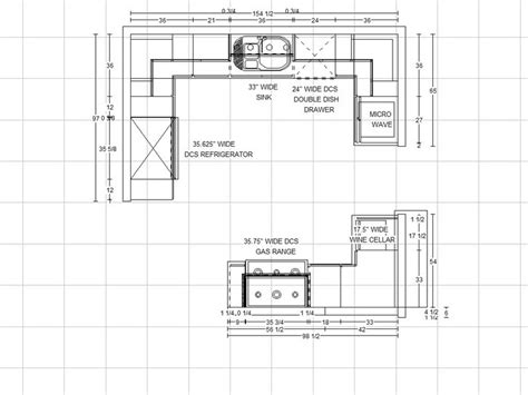 Planning your kitchen remodel is the foundation for a successful project. Cool And Simple Kitchen Floor Plans With Dimensions ...