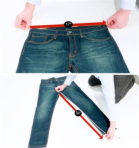 How To Measure Jeans Mens Jeans Guide Macys