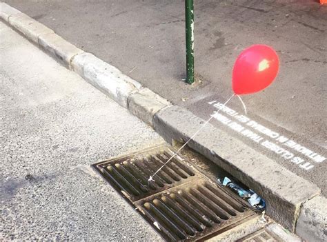 Flight of the red balloon. Here's Why Spooky Red Balloons Are Tied To Drains Around ...