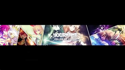 Anime Youtube Banner Wallpapers Wallpaper Cave