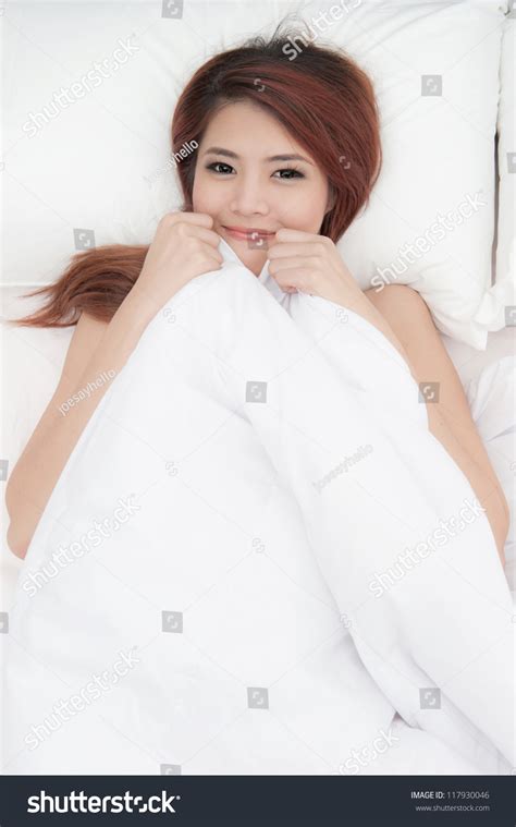 Happy Dream Smiling Face Asian Woman Stock Photo Shutterstock